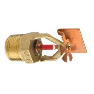 MODÈLE V3409 FIRELOCK™ RÉPONSE STANDARD MURAL HORIZONTAL CHROME ¾¨ 93°C