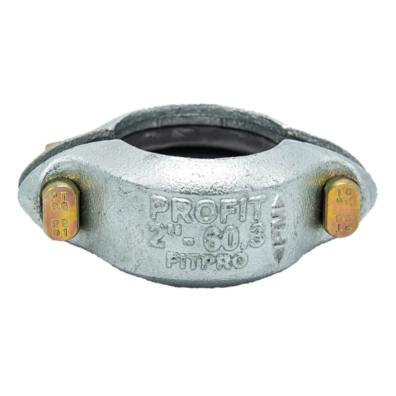 RACCORD RAPIDE RIGIDE GALVA FITPRO DN100