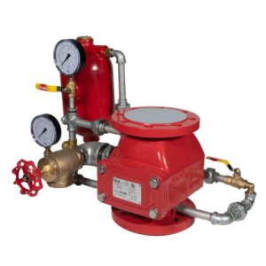 Poste sous eau à brides avec garniture (sans gong hydraulique) • Brides PN10|16