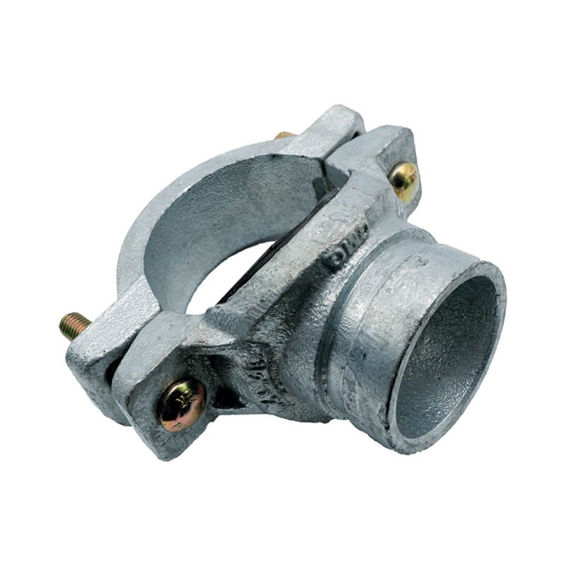 COLLIER DE PRISE EN CHARGE SORTIE RAINURE GALVA DN50-25